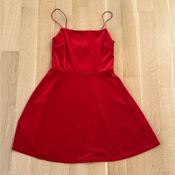 Urban Outfitters Dresses & Skirts - Urban Outfitters Red Spaghetti Strap A-Line Mini Dress